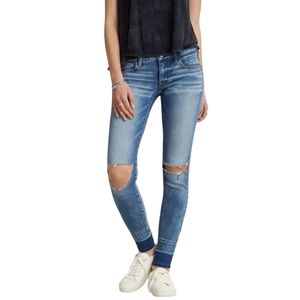 NWOT! American Eagle AEO Super Soft X4 Super Low-Rise Ripped Jegging 0R